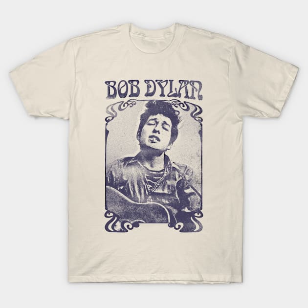 Dylan /\/ Vintage Faded Style Fan Design T-Shirt by DankFutura